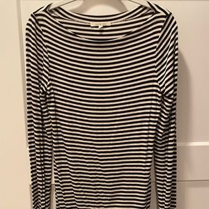 Anthropologie boat neck tee